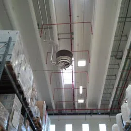 Impianti antincendio a soffitto
